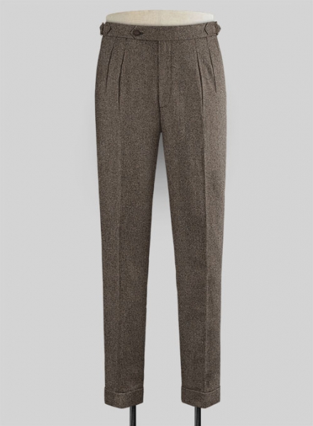 Dapper Brown Tweed Highland Trousers