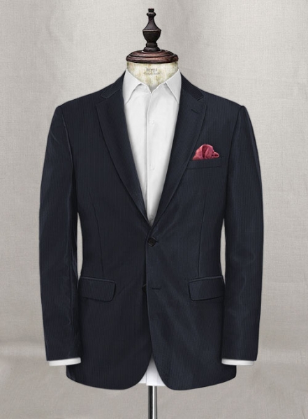 Napolean Twilight Blue Wool Jacket