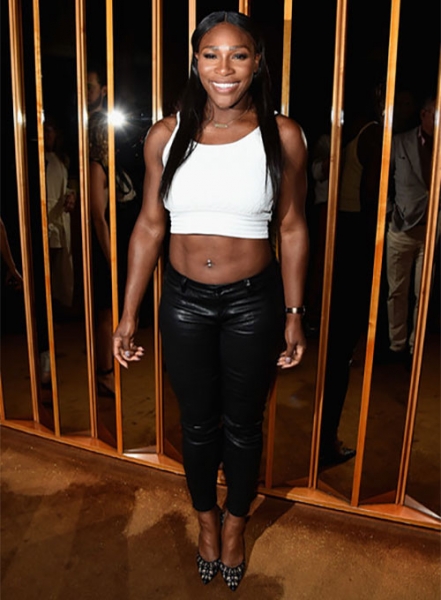 Serena Williams Leather Pants
