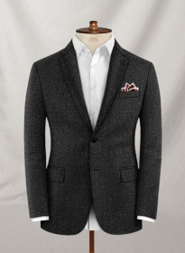 Reda Haze Black Pure Wool Jacket