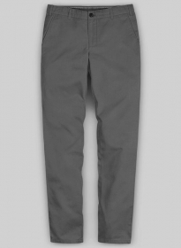 Stretch Summer Gray Chino Pants