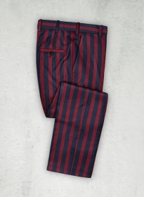 Percy Stripes Wool Pants