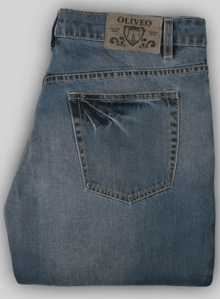 Blue Engine Jeans - Stone Wash