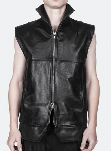 Leather Vest # 346