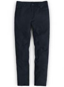 Heavy Navy Chino Jeans