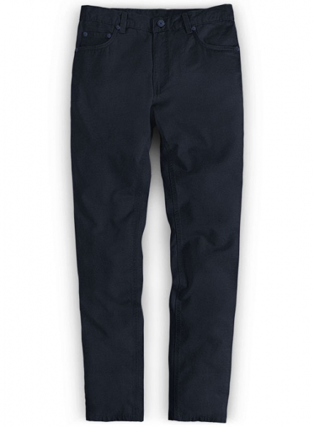 Heavy Navy Chino Jeans