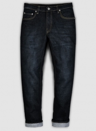 Chicago Blue Hard Wash Whisker Stretch Jeans