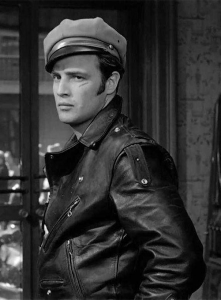 Marlon Brando The Wild One Leather Jacket