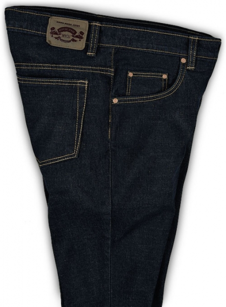 Arena Blue Hard Wash Stretch Jeans