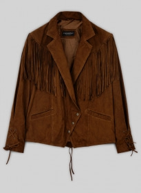 Leather Fringes Jacket #1012