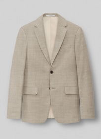 Napolean Melange Khaki Wool Jacket