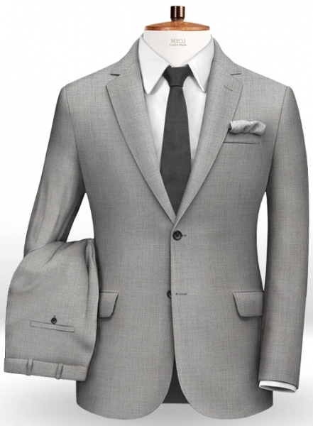 Crest Gray Wool Suit