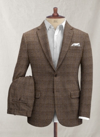 Bietro Checks Tweed Suit