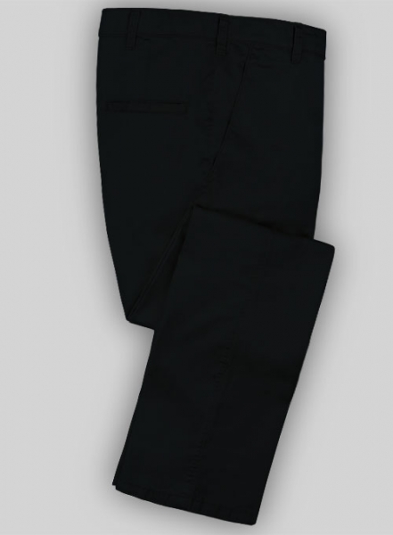 Blue Black Fine Twill Pants