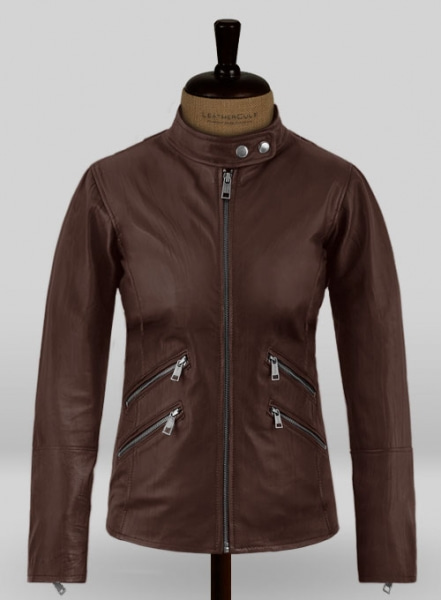 Rover Brown Danika Yarosh Jack Reacher Leather Jacket
