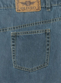 Blue Engine Jeans - Light Blue