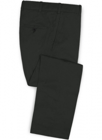 Super Dark Gray Chino Pants