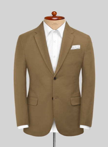 Dark Khaki Chino Suit