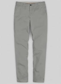 Dark Gray Stretch Chino Pants