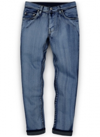 Second Skin Vintage Wash Stretch Jeans - Look #654