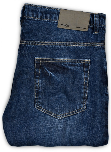 Travellers Blue Indigo Wash Whisker Jeans