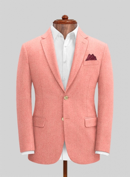 Melange Melon Tweed Suit