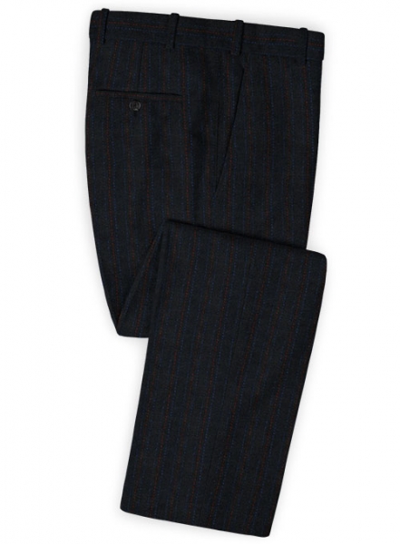 Harris Tweed Midnight Stripe Suit