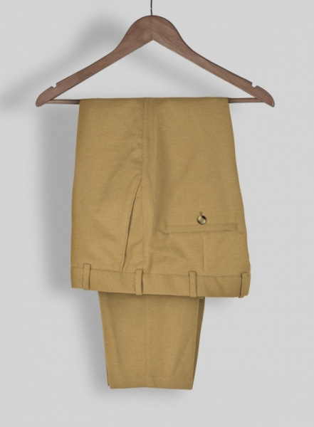 Khaki Stretch Chino Suit