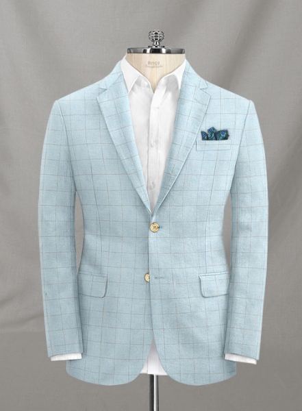 Italian Linen Ciardo Checks Jacket