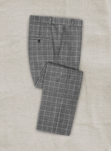 Italian Linen Riko Checks Pants