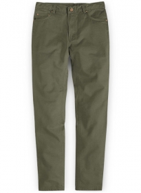 Olive Chino Jeans