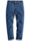 Classic Heavy Blue Stone Wash Jeans