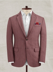 Solbiati Rosewood Seersucker Jacket