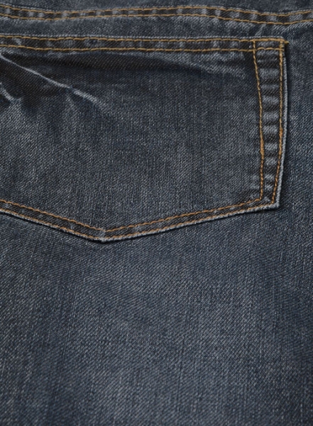 Melange Luxurious Deep Dark Blue Jeans - Desert Wash