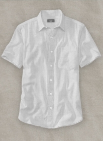 Filafil Poplene Light Gray Shirt - Half Sleeves