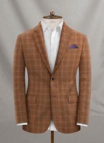 Italian Linen Taneo Checks Jacket