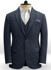 Haute Blue Flecks Donegal Tweed Jacket