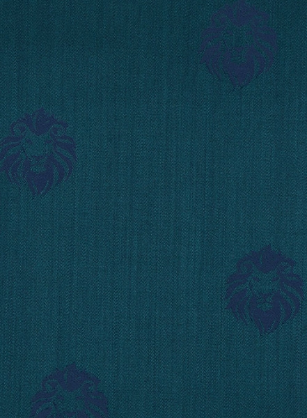 Lion Dark Teal Wool Suit