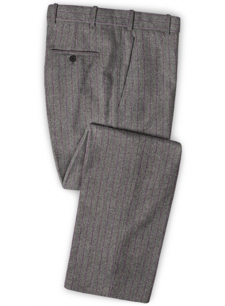 Bologna Tweed Gray Pants