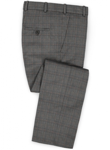 Glen Wool Gray Suit