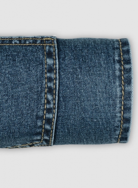 Leo Blue Blast Wash Stretch Jeans