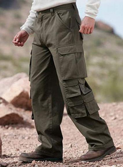 14 Pocket Cotton Cargo Pants MakeYourOwnJeans