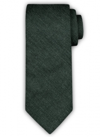 Italian Linen Tie - Spezia Green