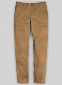 Stretch Summer Tan Chino Pants