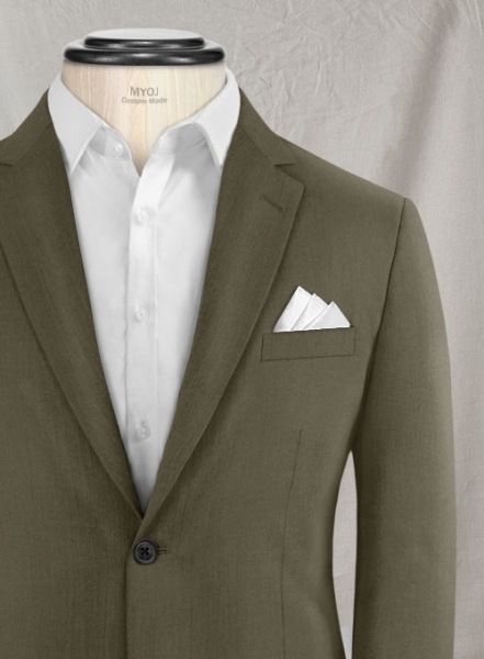 Reda Dry Olive Wool Jacket