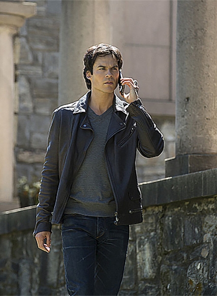 Ian Somerhalder The Vampire Diaries Leather Jacket