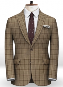 Light Weight Autumn Beige Tweed Jacket