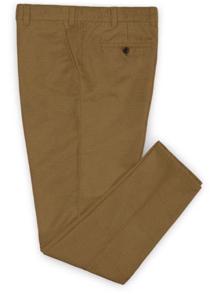 Rust Stretch Chino Pants