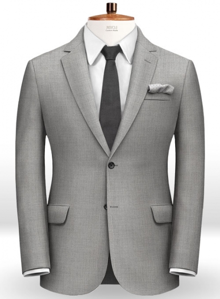 Crest Gray Wool Suit
