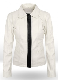 Off White Leather Jacket # 215